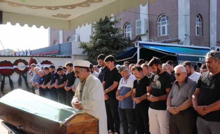 Feci kazada hayatını kaybeden Brisa yöneticisi son yolculuğuna uğurlandı