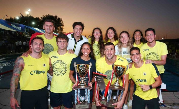 Fenerbahçeli yüzücüler, Türkiye Şampiyonası’nda 5 kupa kazandı