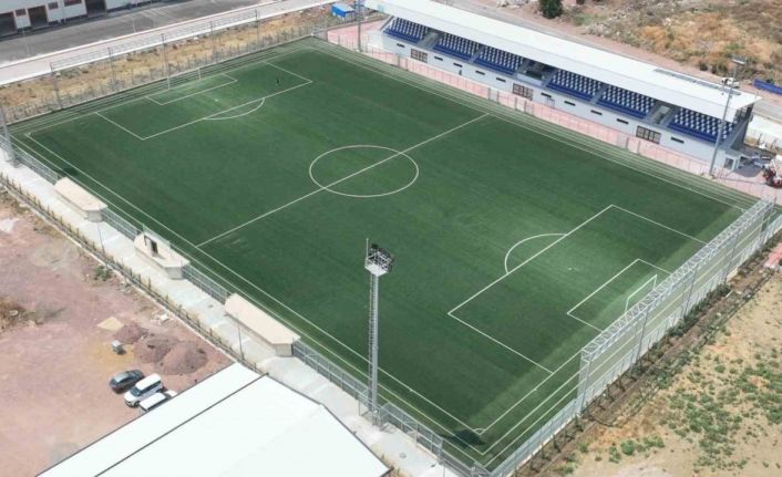 FIFA onaylı yeni spor tesisinde sona yaklaşıldı