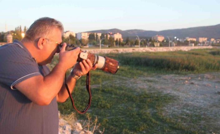 Fotoğraf tutkunu mali müşavir, kuş fotoğrafı için makinesini yanından ayırmıyor