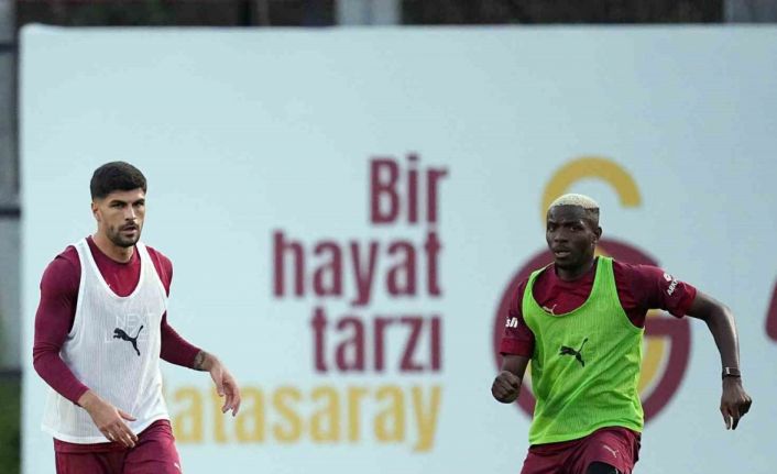 Galatasaray, Kayserispor maçının hazırlıklarını sürdürdü