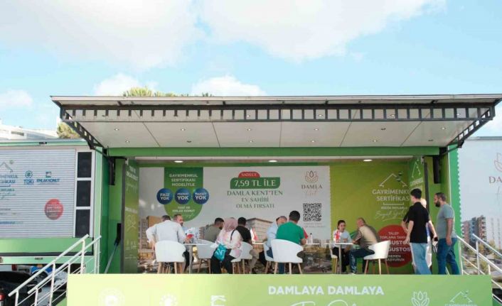 "Gayrimenkul Sertifikası Bilgilendirme Tır ve Çadırları" İstanbul meydanlarında