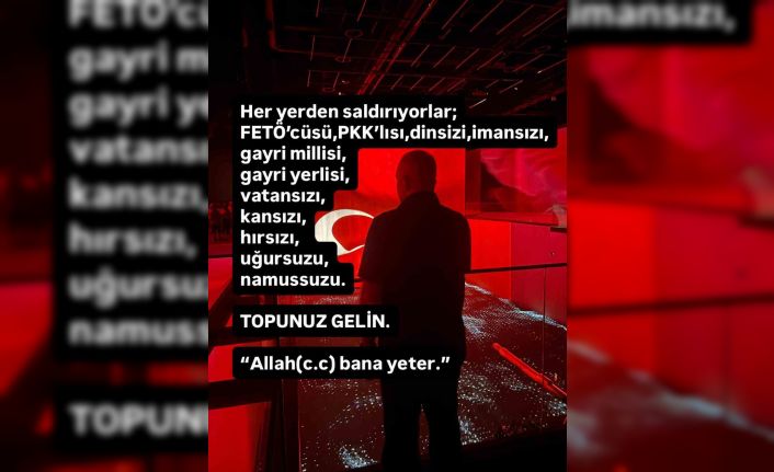 Gazi Tümgeneral Ala, hainlere meydan okudu: "Topunuz gelin"