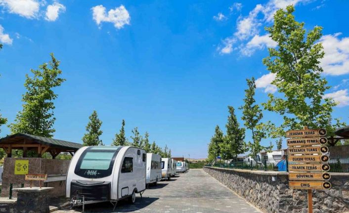 Gaziantep Büyükşehir’den doğa ve konforu buluşturan karavan park