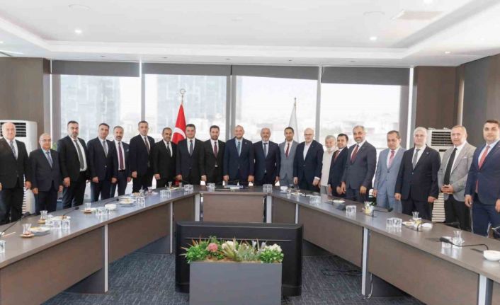 Gaziantep MÜSİAD’dan genel merkeze ziyaret