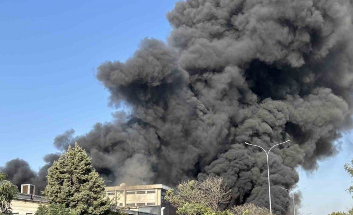 Gaziantep’te geri dönüşüm tesisinde büyük yangın