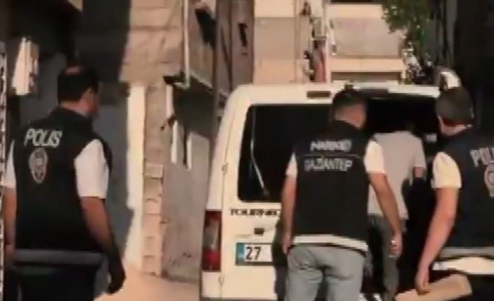 Gaziantep’te uyuşturucu tacirlerine operasyon: 11 şüpheli yakalandı