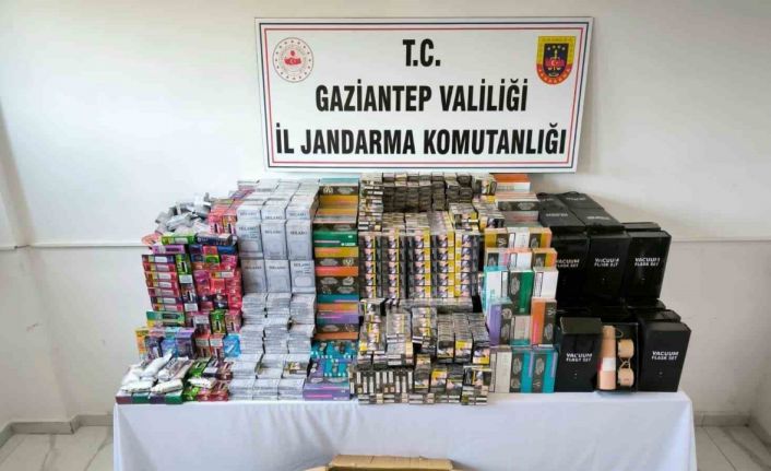 Gaziantep’te uyuşturucu ve kaçakçılık şüphelisi 40 şahıs tutuklandı
