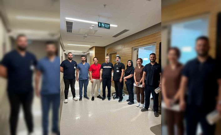Gaziantep’te yapay kalp cihazı ile anjiyo hayat kurtardı