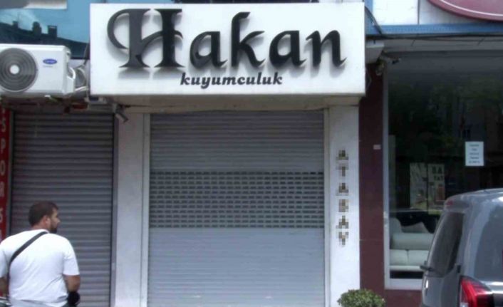 Gaziosmanpaşa’da 25 yıllık kuyumcudan vurgun iddiası