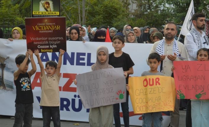 Gazze için Siirt’te ses yükseldi: "Sessizlik ihanettir"