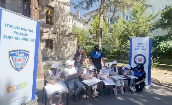 Geleceğin teminatı gençler için  Sivas Emniyetinden destek programı