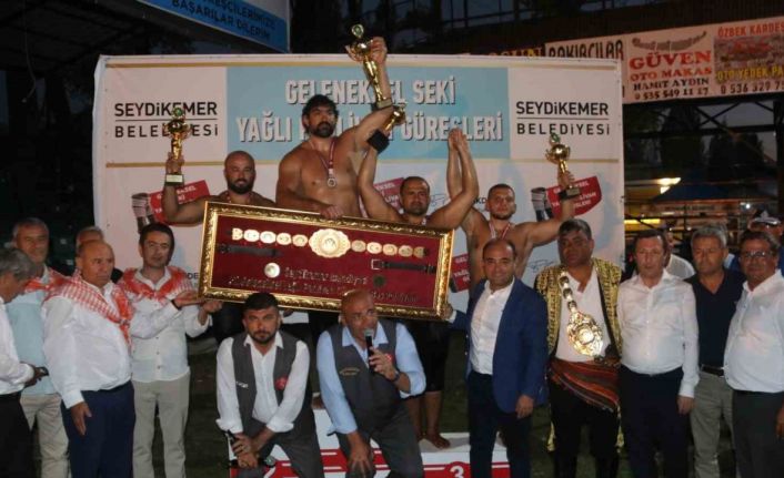 Geleneksel Yayla Seki Yağlı Güreşleri’ni ‘Koç’ kazandı