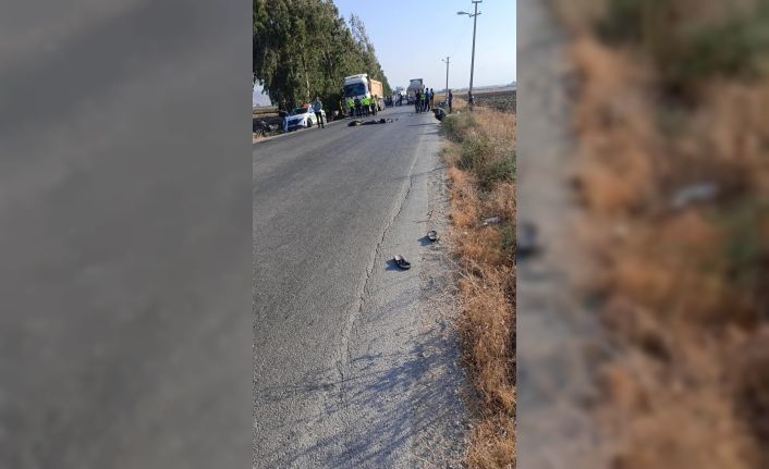 Genç motosiklet sürücüsü kazada hayatını kaybetti