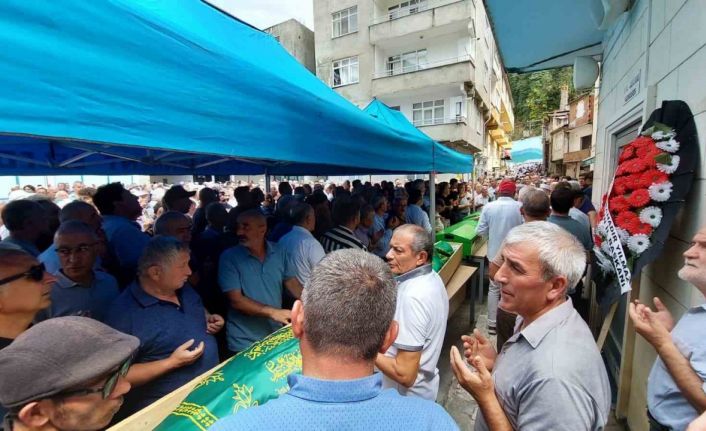 Giresun’daki kazada hayatını kaybeden 4 kişiye son görev