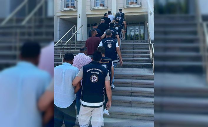 Göçmen kaçakçısı 7 organizatör tutuklandı