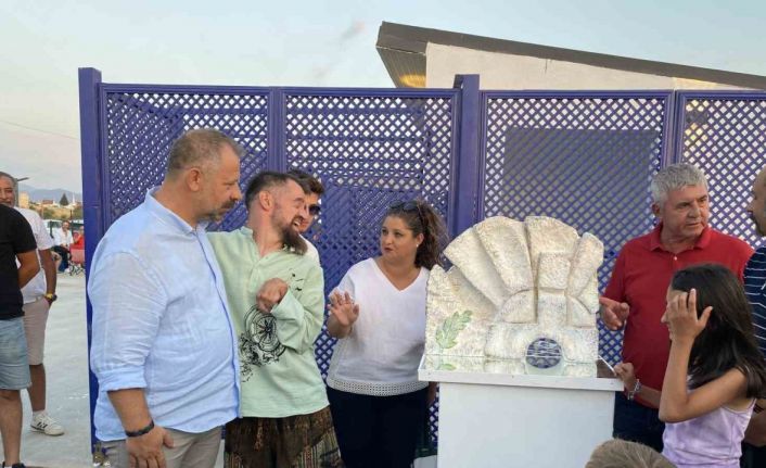 Gömeç’te 5. Uluslararası Kuzey Ege Heykel Sempozyumu ve Kafebüs Travla açılışı