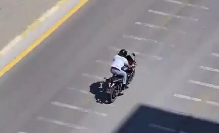 Görüntülü ihbar edilen plakasız sürücüye cezai işlem uygulandı