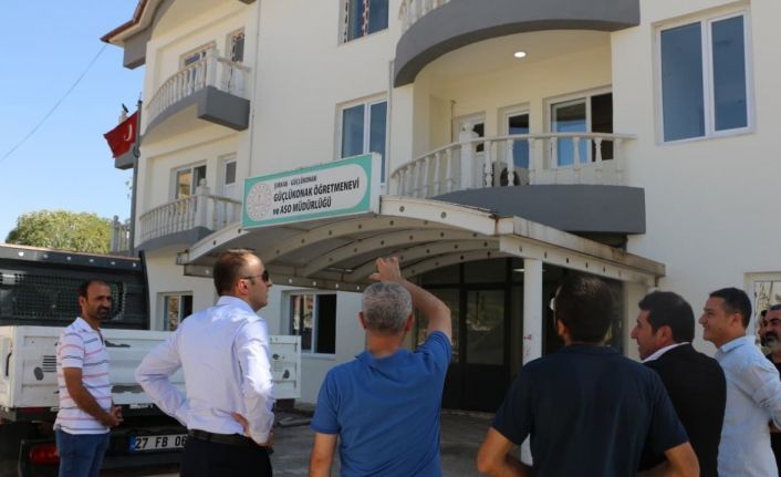 Güçlükonak öğretmenevi modernize ediliyor