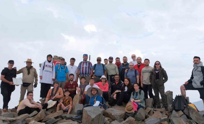 Gümüşhane’nin zirvesinde "Ormanları Koru" mesajı