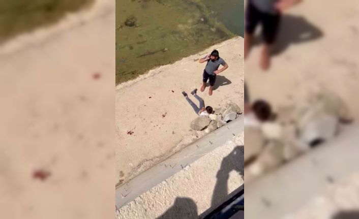 Hakkari’de duvardan dereye düşen çocuk ölümden döndü