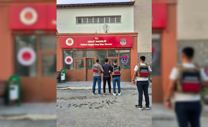 Hakkari’de kesinleşmiş hapis cezası olan 2 kişi yakalandı