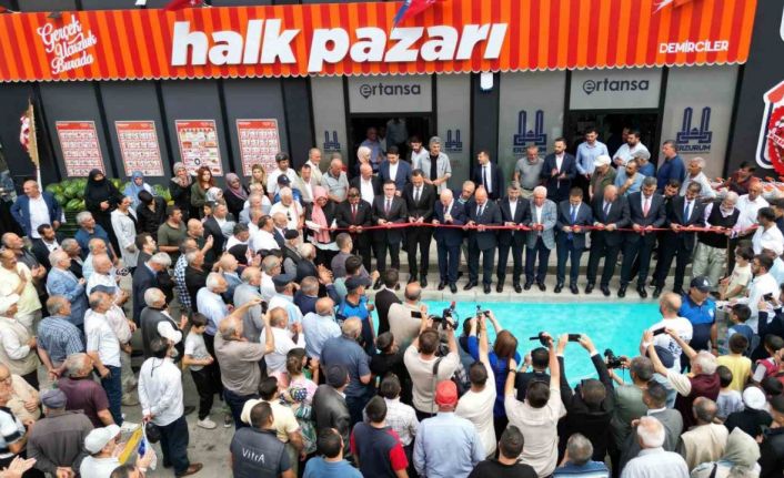 Halk Pazarı beşinci şubesini Demirciler’de açtı