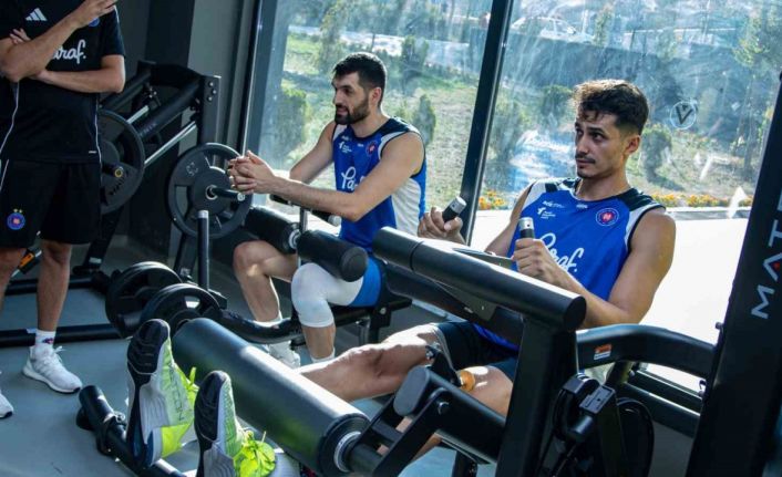 Halkbank, Bolu kampının ilk gününde ağırlık çalıştı