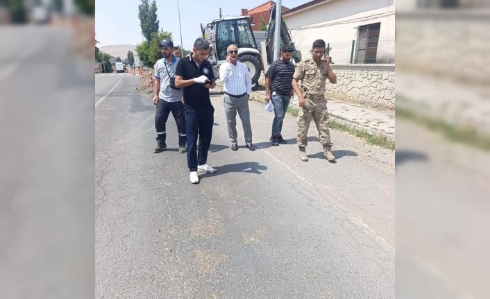 Hamur’da doğalgaz çalışmaları sürüyor