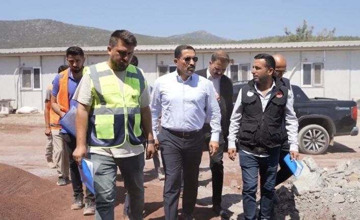 Hassa’da afet konutları yükseliyor