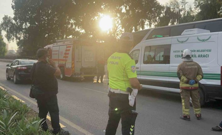 Hatay’da feci kaza: 1 ölü, 1 yaralı