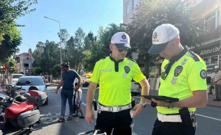 Hayrabolu’da motosiklet denetimi yapıldı