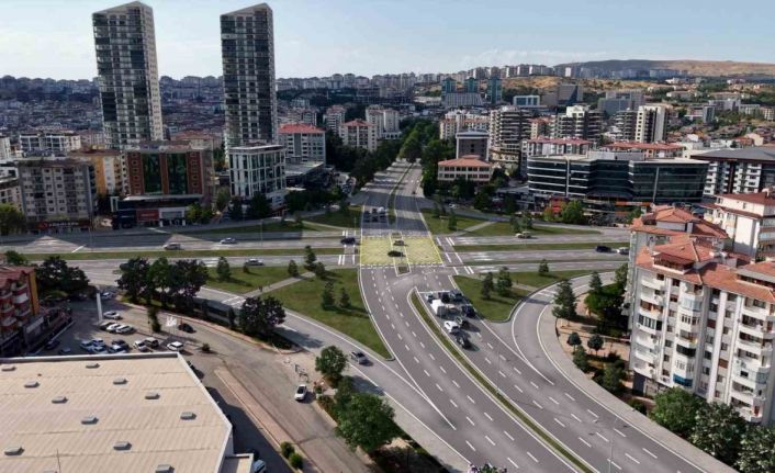 Hazardağlı Kavşağı’nda çalışmalar ilerliyor