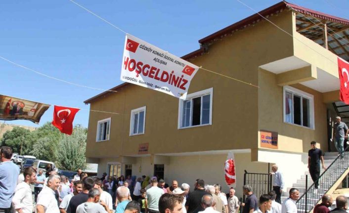 HSK Başkanvekili Aydoğdu, köyünün konak açılışını yaptı