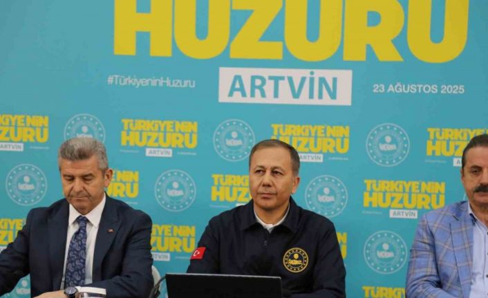 İçişleri Bakanı Ali Yerlikaya: "Tarihi bir dönüm noktasındayız"