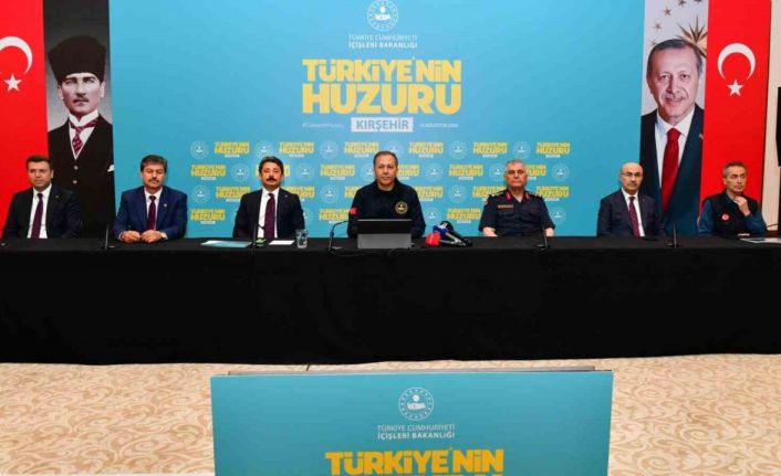 İçişleri Bakanı Yerlikaya: "Huzur ve güven ortamının sürdürülebilirliği için mücadeleye kesintisiz devam edilecek"