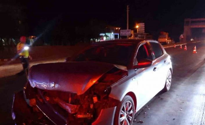 İki otomobilin çarpıştığı kazada 9 kişi yaralandı