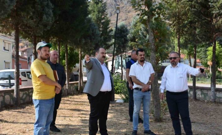 İnönü Belediyesi parkları yenilemeye devam ediyor