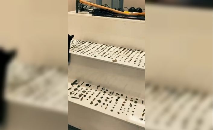 Isparta’da 481 parça tarihi eser ele geçirildi