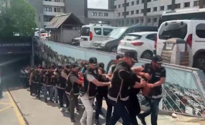 İstanbul merkezli 3 ilde suç örgütü operasyonu: 18 gözaltı