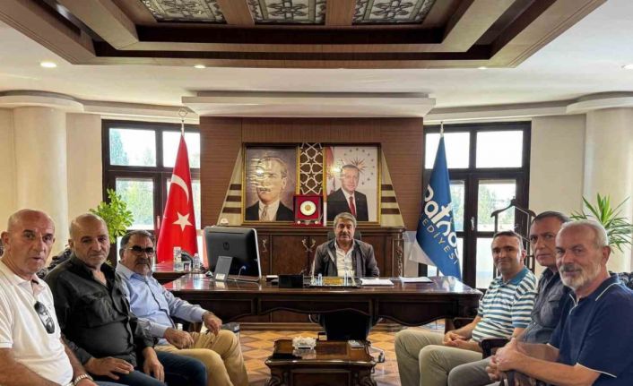 İzmir Patnoslular Derneği’nden Başkan Taşkın’a Ziyaret