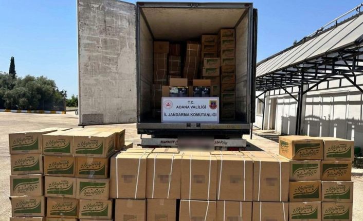 Jandarma 7 bin 500 kilo kaçak tütün ele geçirdi
