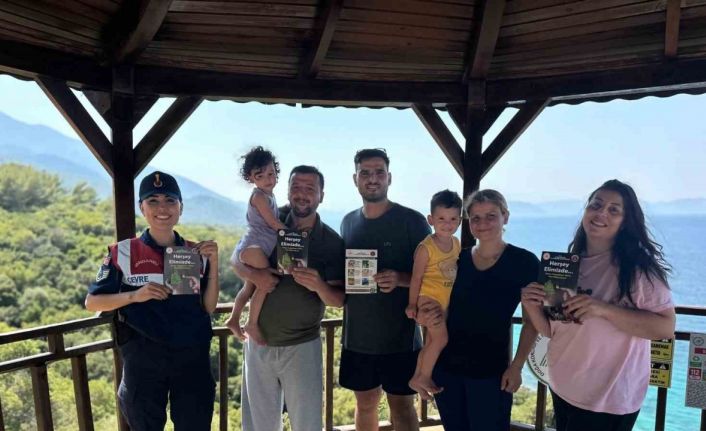 Jandarma ekipleri çevreyi korumak için seferber oldu