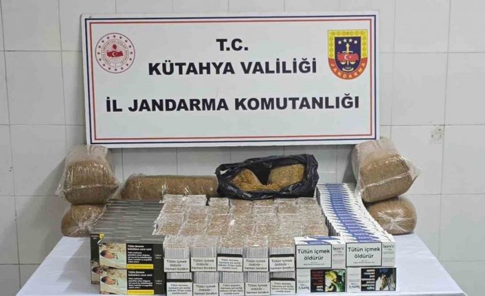 Jandarmadan kaçak sigara operasyonu