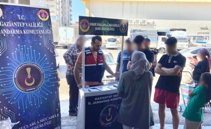 Jandarmadan vatandaşlara siber güvenlik bilgilendirmesi