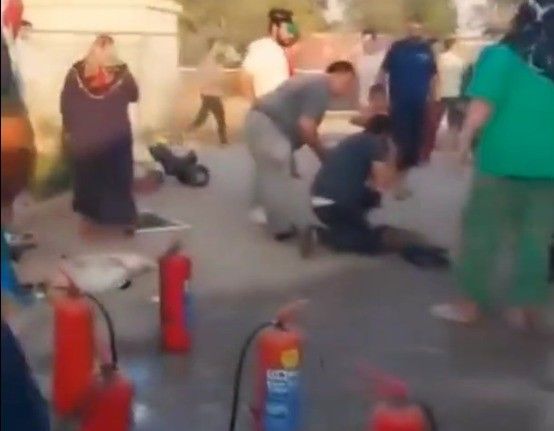 Kahramanmaraş’ta konteynerde yangın: 1 çocuk yaralandı