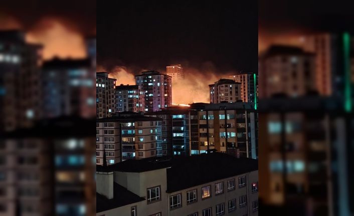 Kahramanmaraş’ta otluk alanda yangın