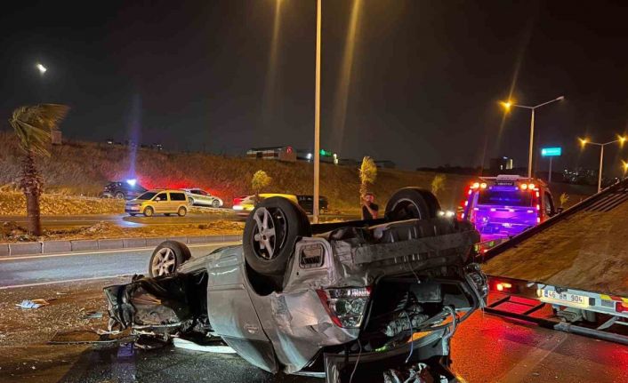 Kahramanmaraş’ta trafik kazası: 1 ağır yaralı
