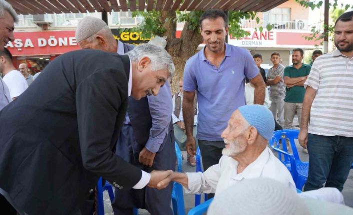 Kahta’da halkla buluşması düzenlendi