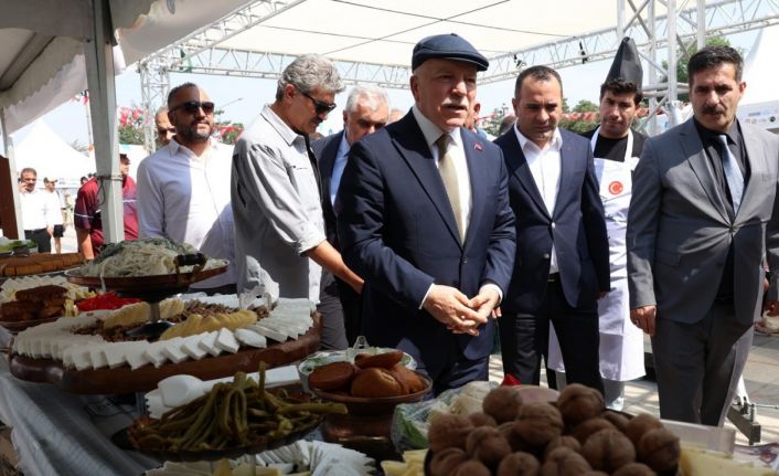 Kahvaltı festivali yoğun ilgi gördü